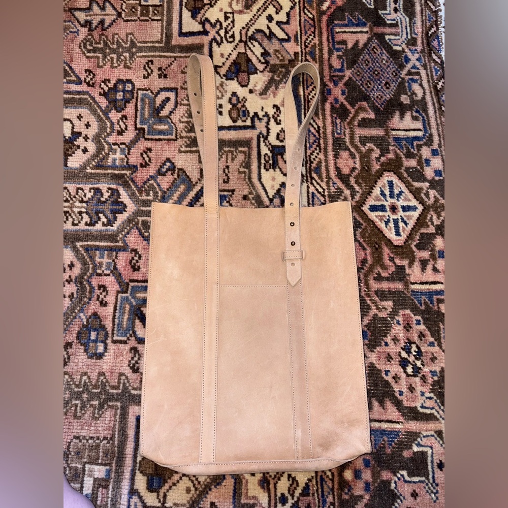 Able Cream Satchel Bag